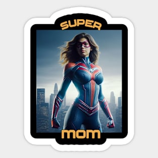 Super Mom Sticker